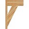 Ekena Millwork Traditional Block Rough Sawn Outlooker, Western Red Cedar, 8"W x 20"D x 32"H OUT08X20X32TRA05RWR - alternate 4